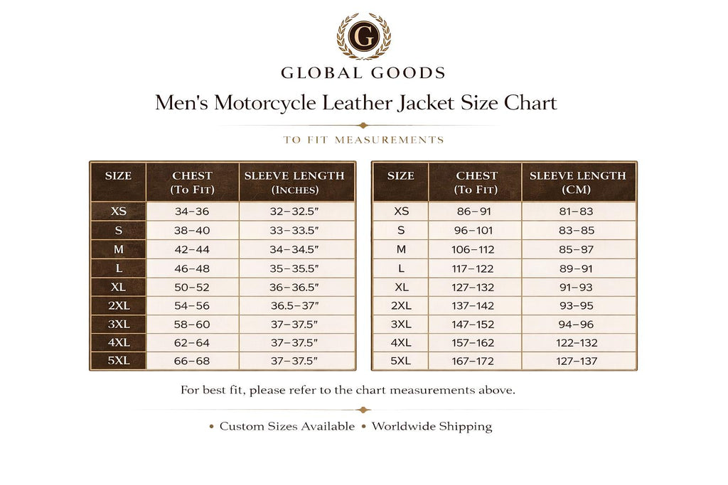 Men’s Armored Motorcycle Coat | Handmade Biker Riding Gear