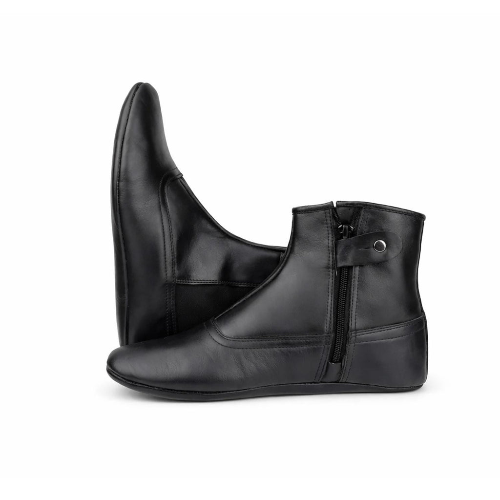 Leather Khuffain Socks for Men | Calfskin Islamic Mest Shoes | Warm Winter Home Slippers for Prayer & Indoor Wear