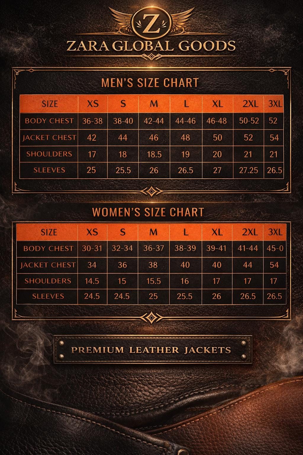 Men’s Black Leather Jacket with Fur Collar – Handmade Winter Coat