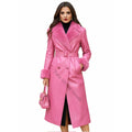 Pink Leather Coat Size Chart | Custom Fit Women Jacket Guide | Made to Order Leather Coat | Zara Global Goods